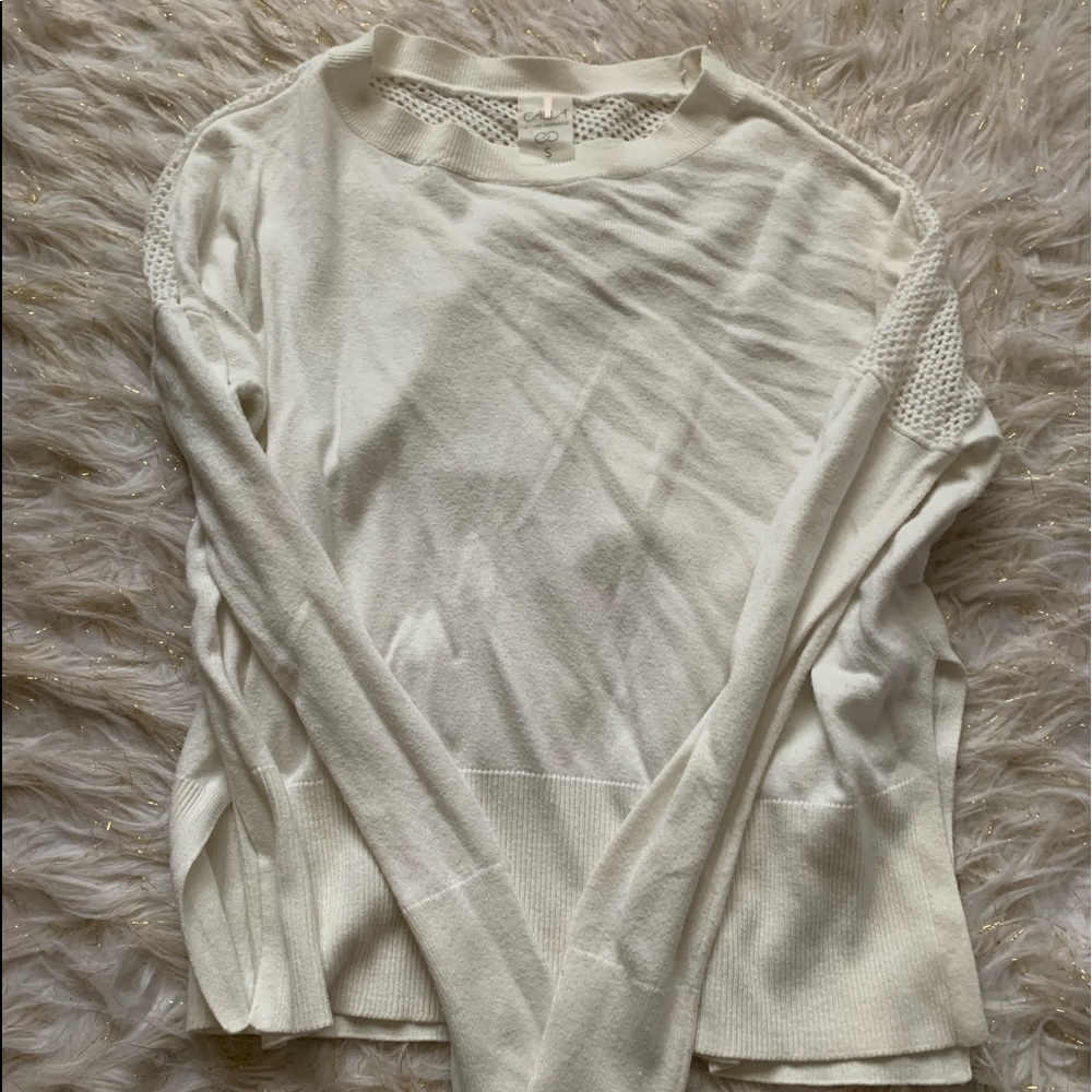 Calia white sweater
